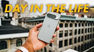 Google Pixel 9 Pro XL - Real Day In The Life Review (Battery & Camera Test)
