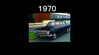 Evolution Of Gaz Volga (1956-2010) 