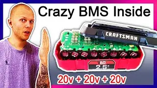 Craftsman 60v Battery Teardown 2.5ah - How It Works