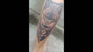Wolf Tatto 🐺|| Girl Tattoos 👸 || Best Tatto 💯 || Made Tatto Bali || 
