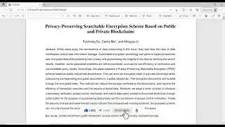 Encryption Scheme Based on Public and Private Block chains | IEEE Projects | iTechSoftwareAcademy