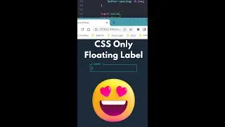 CSS Only Input Box with Floating Label | HTML and CSS | CodewithFaraz