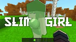 Slime Girl | Addon in Minecraft PE
