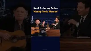Keith Richards & Jimmy Fallon - "Honky Tonk Women"