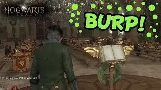 Hogwarts Legacy - Headmaster Black Burping in front of students! 🤣