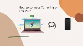How to connect Tethering on KOOMPI (iphone)