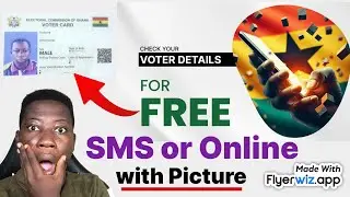 Check Voter card details at home for FREE - No 50ps Charge, plus your picture when checked online.