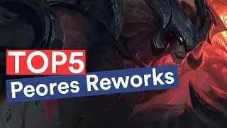 Top 5 PEORES REWORKS de todo League of Legends