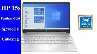 HP 15s - fq2786TU Pentium Gold 7505 Unboxing | 8GB RAM 256SSD