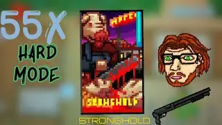 Stronghold (Hard Mode) Full Combo with Shotgun | Hotline Miami 2 (main story)