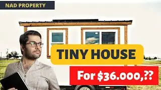 Simple tiny house perfect interior || SOLD for $36.000, in Columbus, Ohio