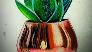 how to draw realistic 🌱 plant | easy plant drawing | learn with ritu and sai