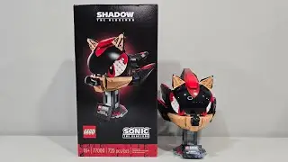 Lego Shadow the Hedgehog Bust Set 77000 REVIEW!