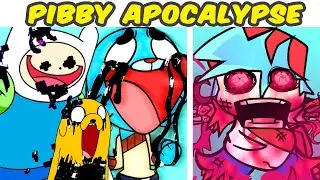 Friday Night Funkin' VS Pibby Apocalypse FULL WEEK | Glitch Finn, Jake & Gumball (FNF MOD X Pibby)
