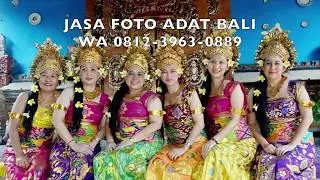 TERMURAH! WA 0812 3963 0899, Jasa Foto Pakaian Adat Bali Murah