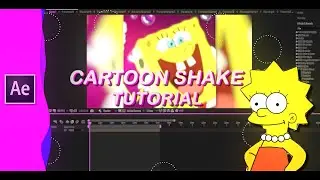 HOW TO MAKE CARTOON SHAKE IN AFTER EFFECTS l TURKISH
