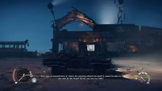 Chumbucket gets frustrated when Max enters through the co-driver seat - Mad Max PC Game