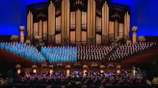 The Mormon Tabernacle Choir sings 