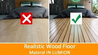 how to make Realistic wood material in Lumion