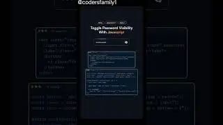 Toggle password visibility with Javascript code 