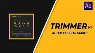 Trimmer v1 - After Effects Script | Create Animated Lines and Shape Paths