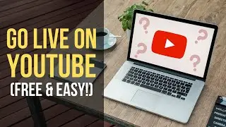How to GO LIVE on YouTube with StreamYard (FREE & EASY!)