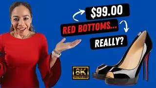 $100 Red Bottoms!!| Vocosi 120MM Black Patent Leather Pumps - Heel Review