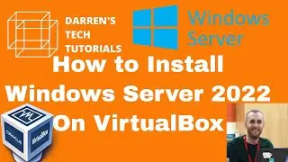 How to install windows server 2022 on VirtualBox