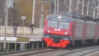 Электропоезд ЭД4М-0422, СПб / EMU ED4M-0422, SPb