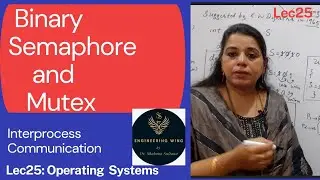 Lec25-Binary Semaphore and Mutex