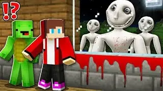 I FOUND SCARY 3 WHITE GHOSTS 😱 IN MINECRAFT | MINECRAFT HORROR |