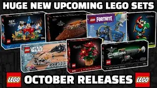 EVERY LEGO Set Releasing in October | Official Reveals! | Buyers Guide | Fortnite, Star Wars, Disney