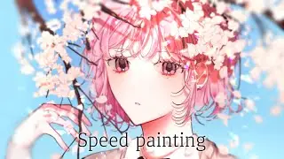 [ Speed painting ] 벚꽃