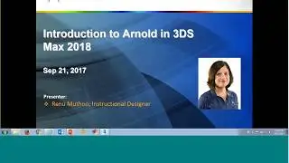 ASCENT Webcast: Introduction to Arnold in Autodesk 3ds Max