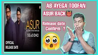 Asur Season 2 Release Update | Asur Season 2 Trailer | Asur Season 2 | Voot Select |@FilmiIndian