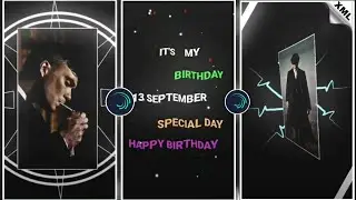 HAPPY BIRTHDAY 🎂🎈NEW TREND XML FILE PRESET💝 3D iCON EFFECT 