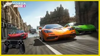 Playing Forza Horizon 4 With A PS4 Controller