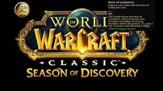 How to get the Paladin Rune of Blessing for Horn of Lordaeron in Westfall SoD Season of Discovery