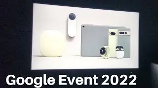 Google Pixel Event 2022 | Made by Google Event 2022 | Pixel 7 Event 2022 | Pixel Watch | Pixel 7 Pro