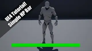 UE4 - Tutorial - Simple HP Bar (And New Discord!)