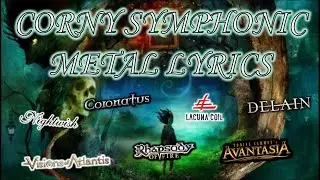 Corny Symphonic Metal Lyrics