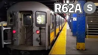 ⁴ᴷ⁶⁰ 6-Car R62A (S) Shuttle Train Transfer at 149th Street-Grand Concourse
