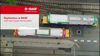 Digitalisation at BASF: Automated Guided Vehicle (AGV)