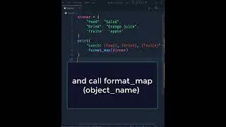 python format_map function 