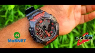 Casio G-Shock Analog-Digital GA-B001G-1ADR Black Red