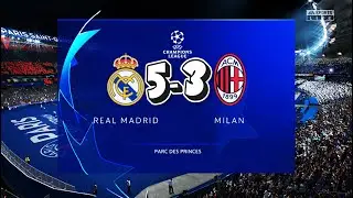 Real Madrid vs AC Milan UCL FINAL All Goals