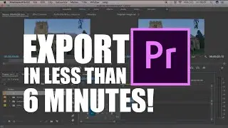 Exporting your sequence in Premiere Pro CC 2017