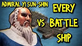 ADMIRAL YI SUN-SHIN vs EVERY SHIP | AoE II: Definitive Edition