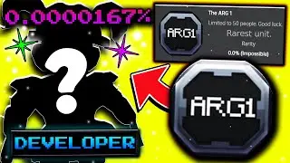 THE A.R.G 1 WINNERS UNIT Is SUPER OP..! (Five Nights TD)