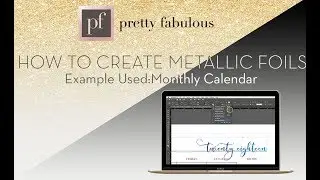How To Create Metallic Foils in InDesign